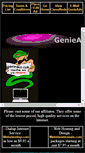 Mobile Screenshot of genieads.com