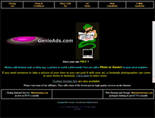 Tablet Screenshot of genieads.com